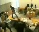 Huge Court Room Fight