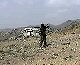 Rocket Launcher Kicks Iraqi Soldier