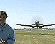News Reporter Buzzed By Plane