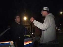 Guy Yelling At A Cop