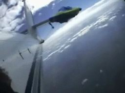 Sky Diving Accident Stuck On Tail